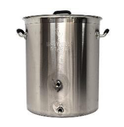 16 GALLON BREWER'S BEAST BREWING KETTLE W/ TWO PORTS