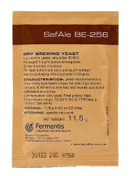 SAFBREW BE-256 DRY BREWING YEAST 11.5 GRAMS