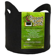 Load image into Gallery viewer, Smart Pot Black 5 Gallon w/ handles
