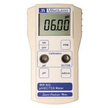 Load image into Gallery viewer, Milwaukee Instruments MW 802 Smart 3 in 1 Meter w/pH/EC/TDS
