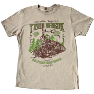 Train Wreck Strain Seven Leaf T-Shirt 2XL