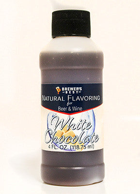 NATURAL WHITE CHOCOLATE FLAVORING EXTRACT 4 OZ