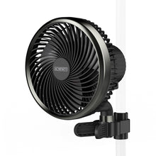 Load image into Gallery viewer, CLOUDRAY A6, GROW TENT CLIP FAN 6” WITH 10 SPEEDS, EC-MOTOR, MANUAL SWIVEL