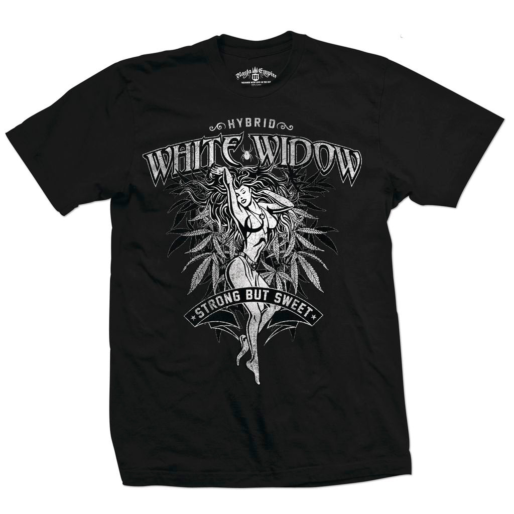 White Widow Strain SevenLeaf T-Shirt 2XL