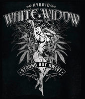 White Widow Strain SevenLeaf T-Shirt 2XL