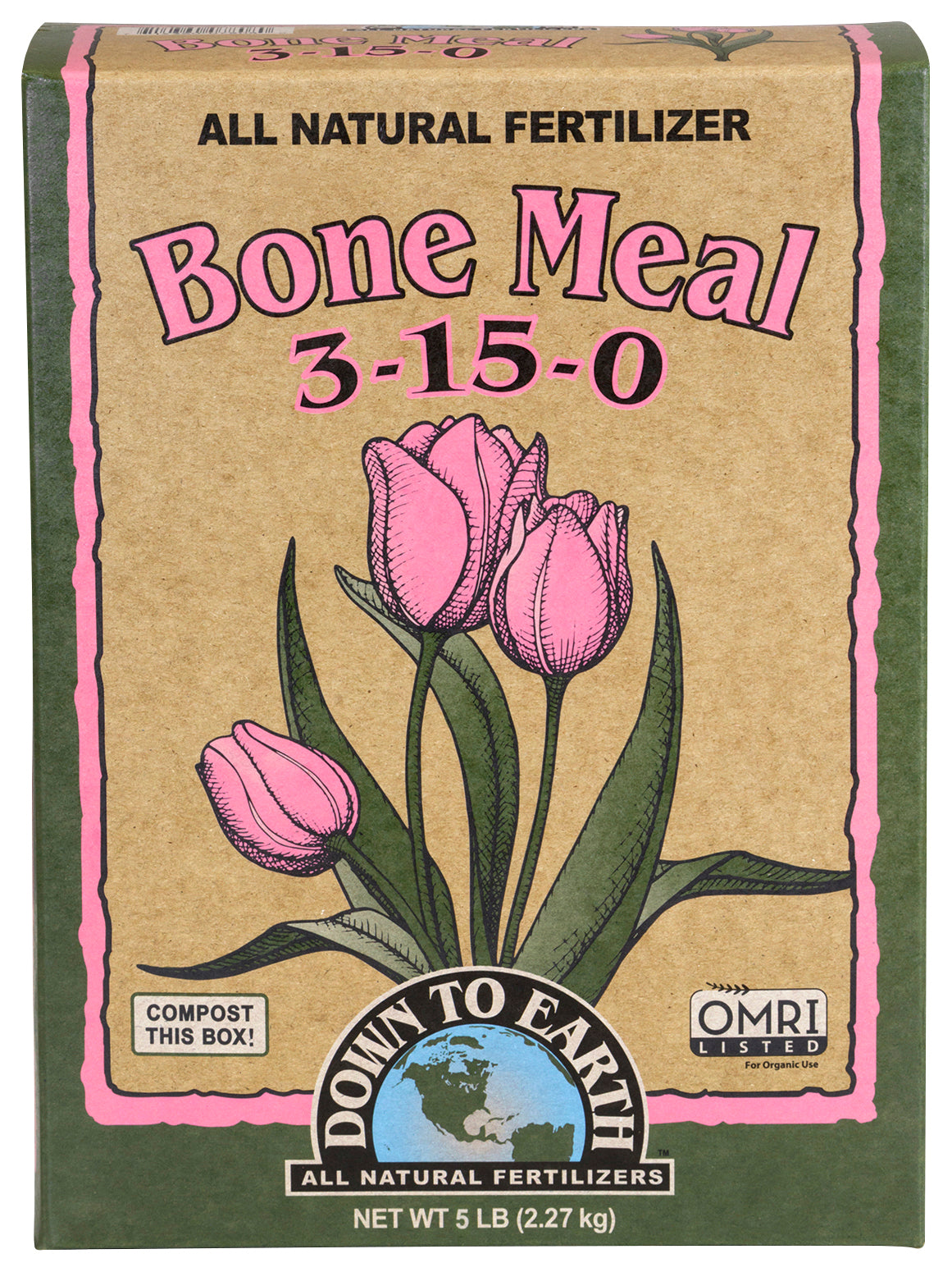 Down To Earth Bone Meal - 5 lb