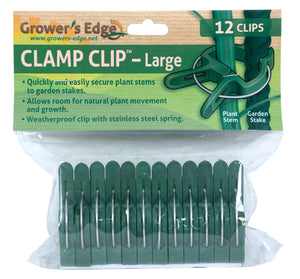 Grower's Edge Clamp Clip - Large (12/Bag)