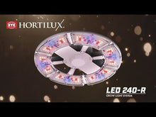 Load and play video in Gallery viewer, Hortilux 240-R LED Grow Light System
