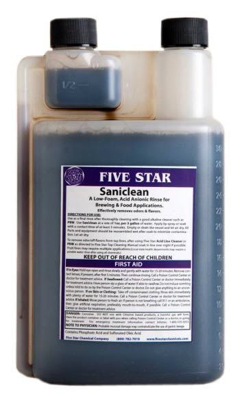 FIVE STAR SANICLEAN 32 OZ