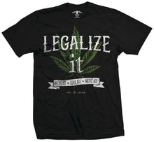 Load image into Gallery viewer, Legalize It Seven Leaf T-Shirt XL