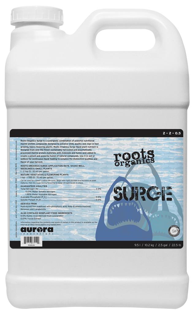 Roots Organics Surge 2.5 Gallon