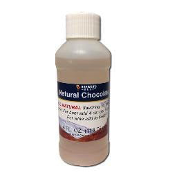 NATURAL CHOCOLATE FLAVORING EXTRACT 4 OZ