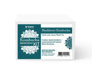 BLACKBERRY WITH BLACK TEA KOMBUCHA INGREDIENT KIT