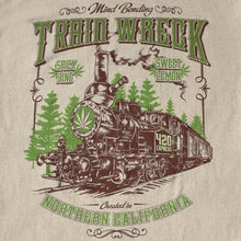 Load image into Gallery viewer, Train Wreck Strain Seven Leaf T-Shirt MED