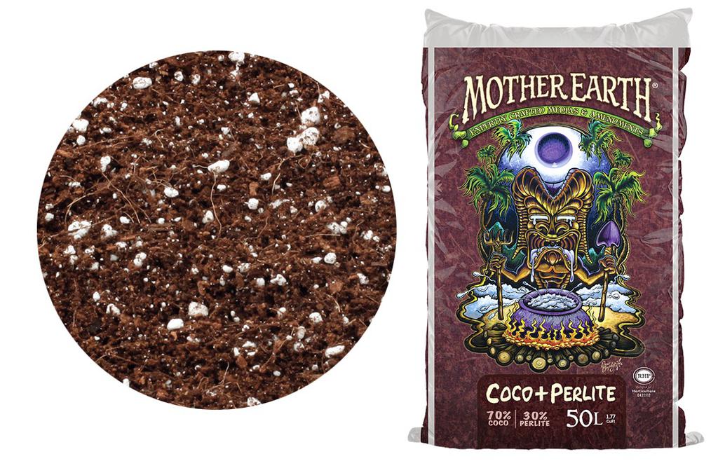 Mother Earth Coco + Perlite Mix 50 Liter 1.75 cu ft