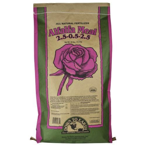 Down To Earth Alfalfa Meal 2-0-1 All Natural Fertilizer