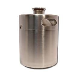 64 OZ STAINLESS STEEL GROWLER "SANKEY KEG"