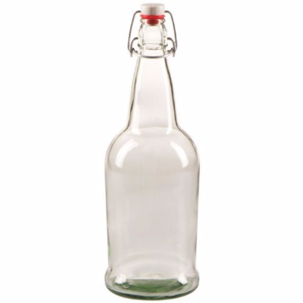16 OZ CLEAR E.Z. CAP BOTTLE WITH SMOOTH SIDES