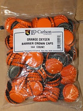 Load image into Gallery viewer, ORANGE CROWN CAPS WITH OXY- LINER 144/BAG
