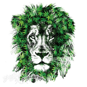 RastaEmpire Weed Lion T-Shirt med
