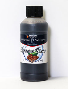 NATURAL ESPRESSO BEAN FLAVORING EXTRACT 4 OZ