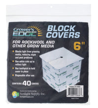 Load image into Gallery viewer, Grower&#39;s Edge Block Covers 6 in (40/Pack)
