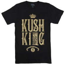 Load image into Gallery viewer, Kush King Men&#39;s Seven Leaf T-Shirt MED