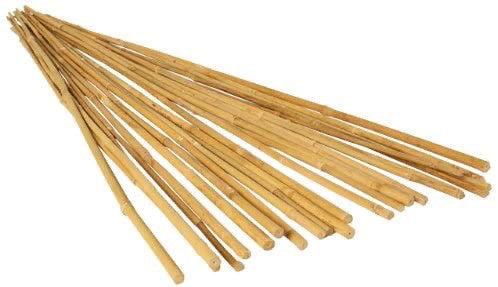 GROW!T HGBB3 - 3 Foot Long Bamboo Stakes, Natural Finish, (Pack of 25)