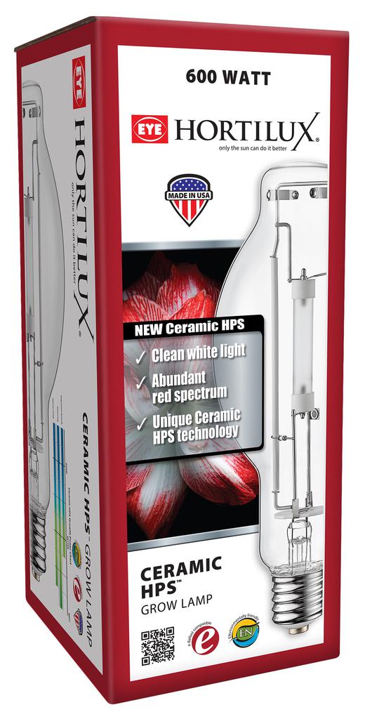 hortilux grow light bulbs Eye Hortilux Ceramic HPS 600W Lamp