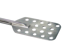 Load image into Gallery viewer, STAINLESS STEEL MASH PADDLE 30&quot; W/ HOLES PW#T3030P
