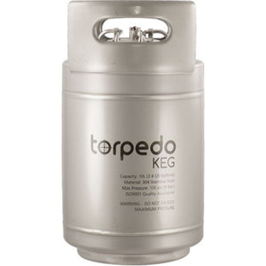 Slimline Torpedo Ball Lock Keg 2.5 GALLON