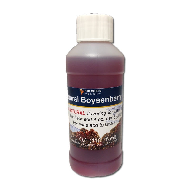NATURAL BOYSENBERRY FLAVORING EXTRACT 4 OZ