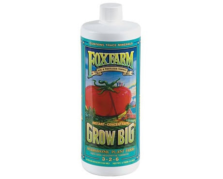 Fox Farm Grow Big Hydro Liquid Concentrate, 1 qt