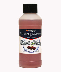 NATURAL BLACK CHERRY FLAVORING EXTRACT 4 oz