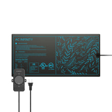 Load image into Gallery viewer, SUNCORE S3, SEEDLING HEAT MAT WITH HEAT CONTROLLER, IP-67 WATERPROOF, 10&quot; X 20.75&quot;
