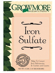 Grow More Iron Sulfate 4lb