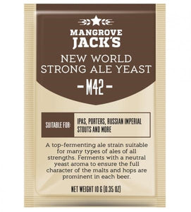 Mangrove Jack's Craft Series Yeast M42 New World Strong Ale 10g