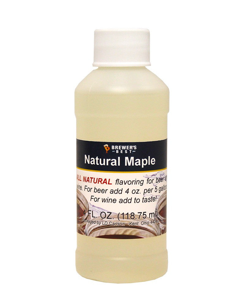 NATURAL MAPLE FLAVORING EXTRACT 4 OZ