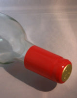 RED PVC SHRINK CAPSULES 30/BAG