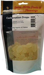 BREWERS BEST® CARBONATION DROPS 9 OZ PACKAGE / APPROX 54 DROPS