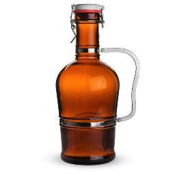 2 Liter metal handle growler