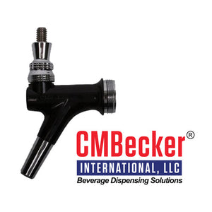 CM Becker Faucet | X2 Wine | Long Nozzle | Black