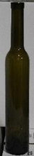 Load image into Gallery viewer, 375 ML ANTIQUE GREEN BELLISSIMA BOTTLES CORK FINISH (12/CASE)
