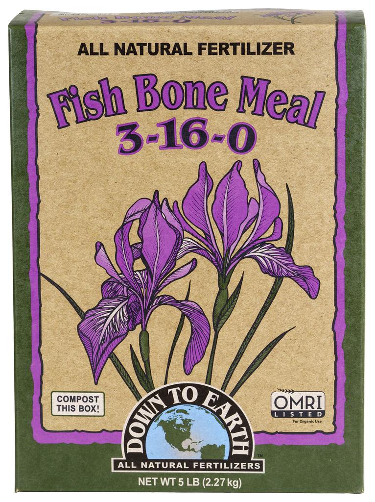 Down To Earth Fish Bone Meal - 5 lb
