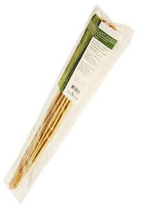 GROW!T HGBB2 - 2 Foot Long Bamboo Stakes, Natural Finish, (Pack of 25)