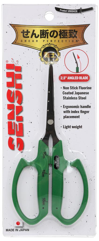 Shear Perfection Senshi Non Stick Bonsai Scissor - 2.5 in Angled Blades