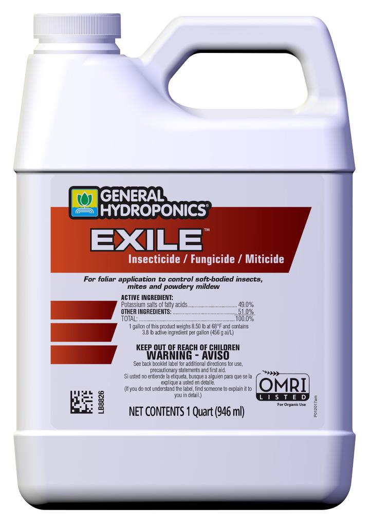 GH Exile Insecticide / Fungicide / Miticide Quart