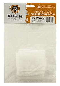 Rosin Industries 160 Micron Thickness Rosin Bag (1=10/Pack)