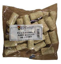 Load image into Gallery viewer, 9x1 3/4 FIRST QUALITY CORKS BAG 30 CT