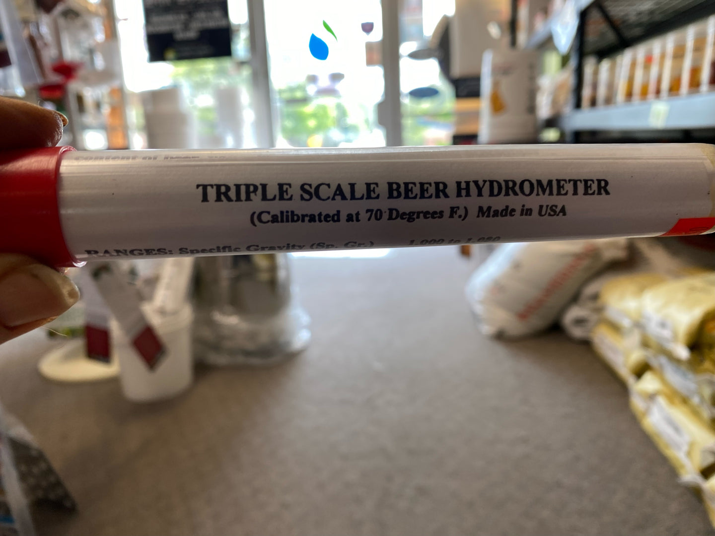 Triple scale BEER HYDROMETER